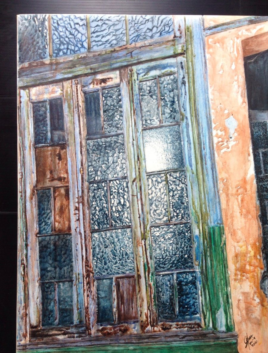 Ventana de vidrios